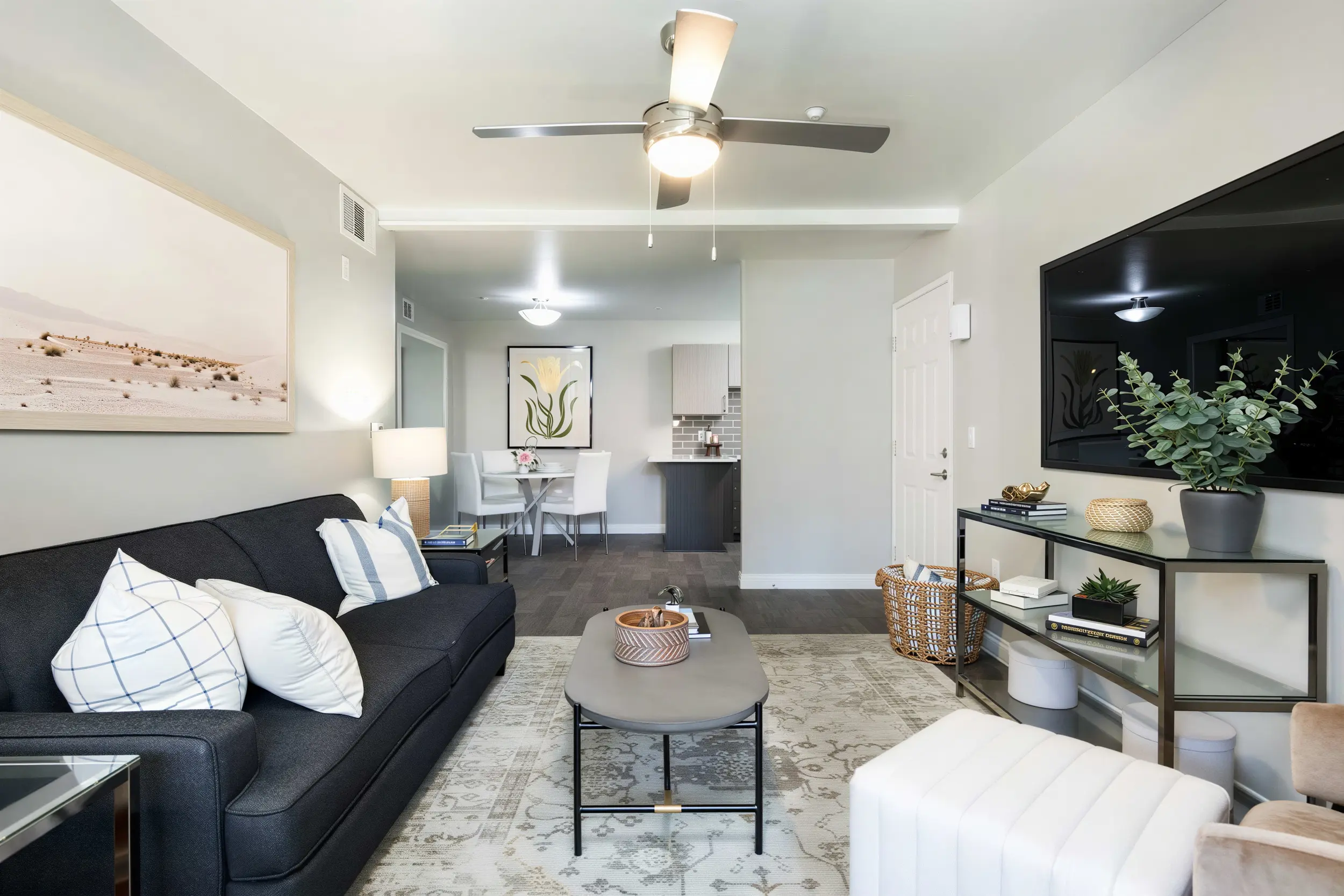 tour amara spring valley living area kitchen